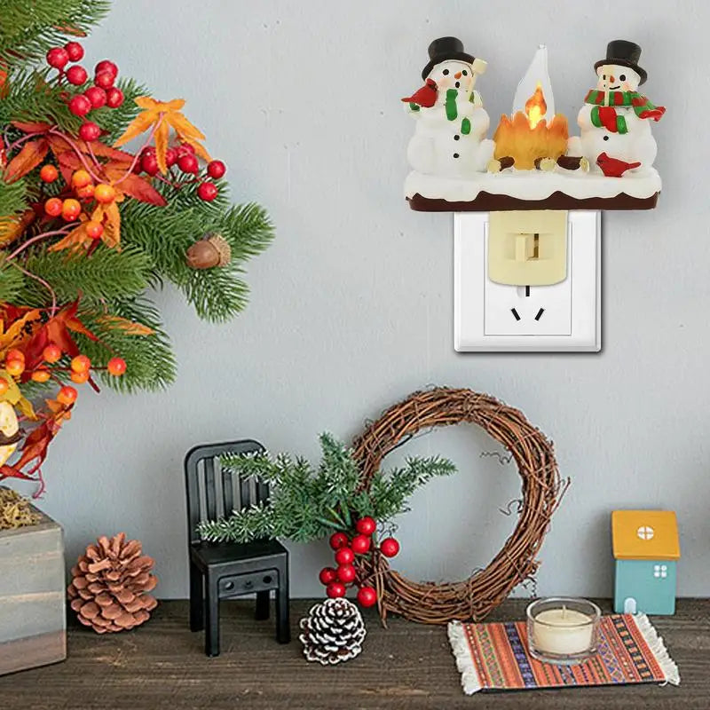Cozy Snowman Glow Light