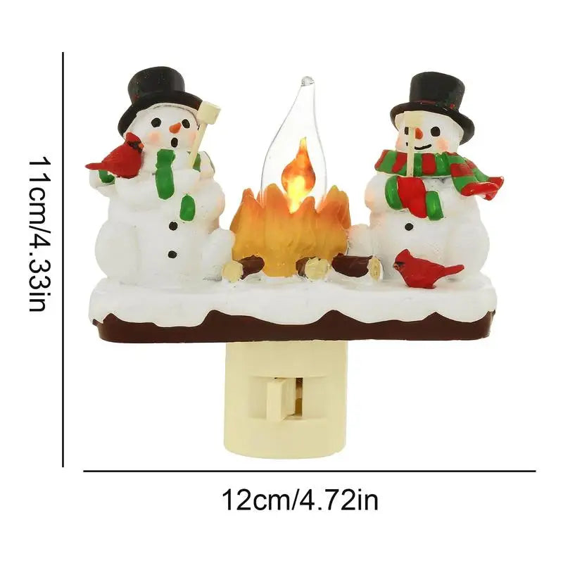 Cozy Snowman Glow Light
