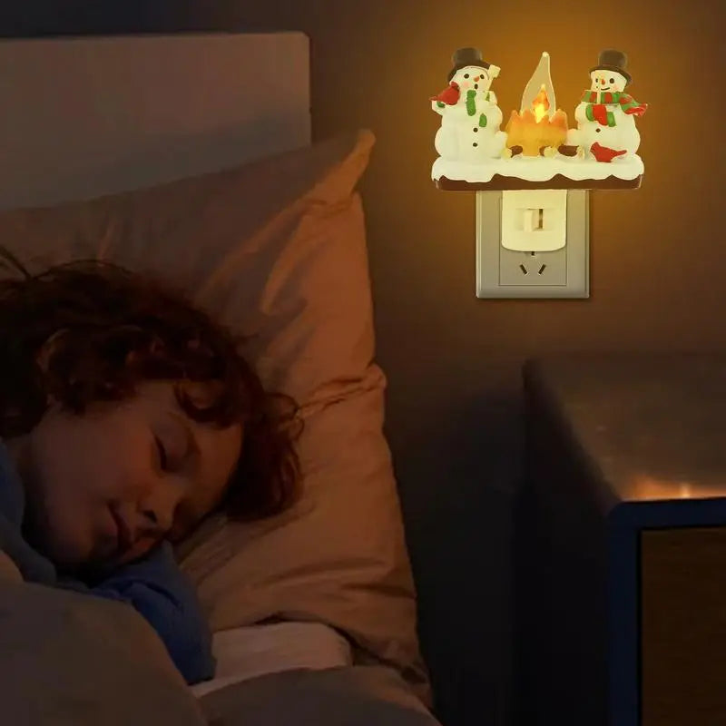 Cozy Snowman Glow Light