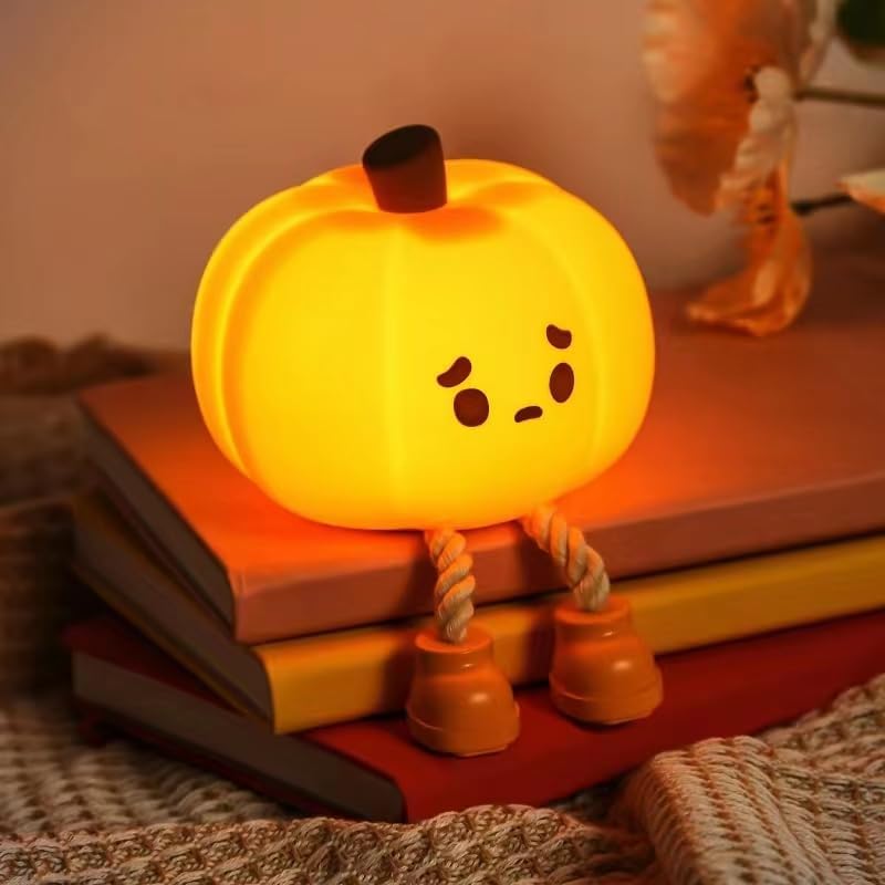 Charming Pumpkin LED Night Light