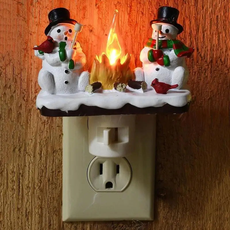 Cozy Snowman Glow Light