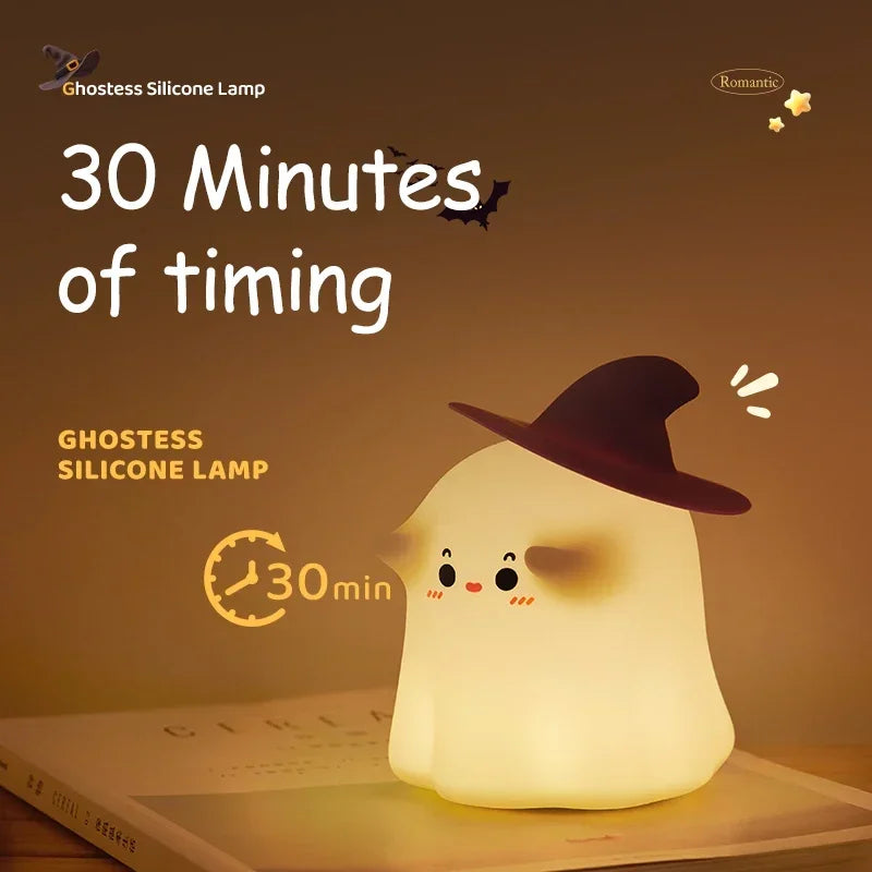 Spooky Glow Ghost Lamp