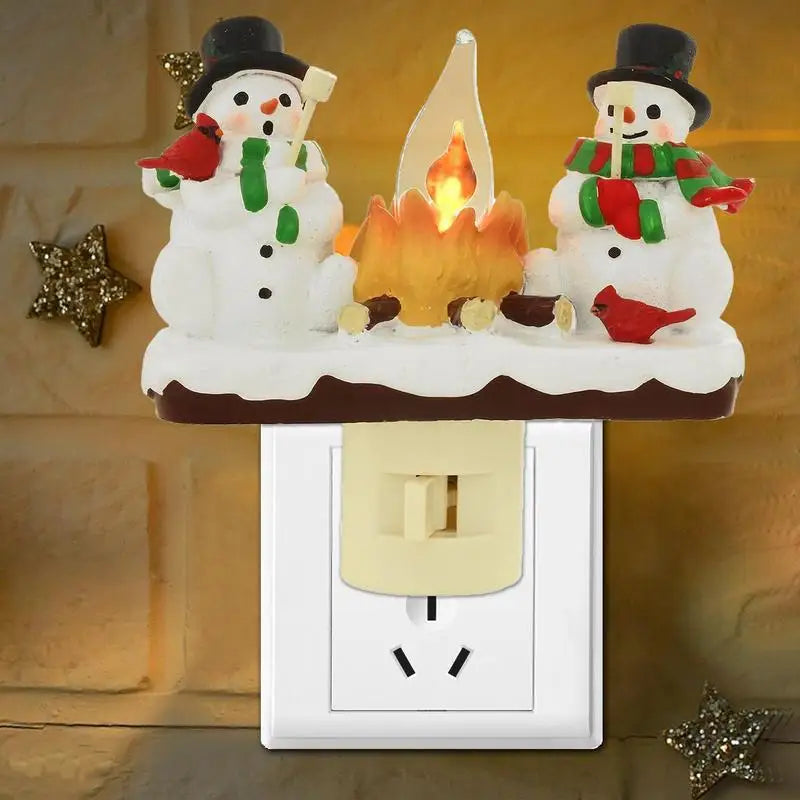 Cozy Snowman Glow Light