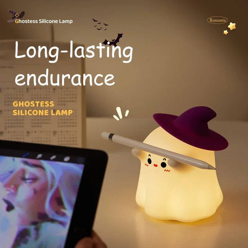 Spooky Glow Ghost Lamp
