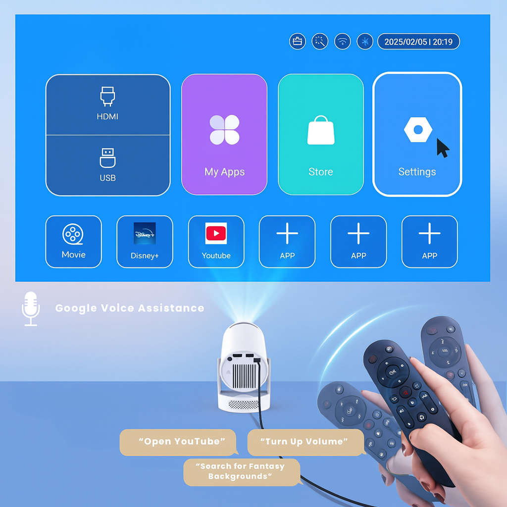 StoryScape Mood Projector