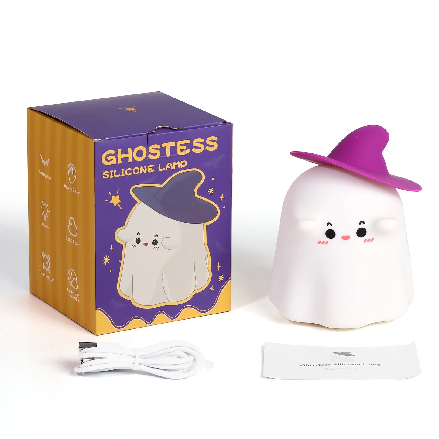 Spooky Glow Ghost Lamp