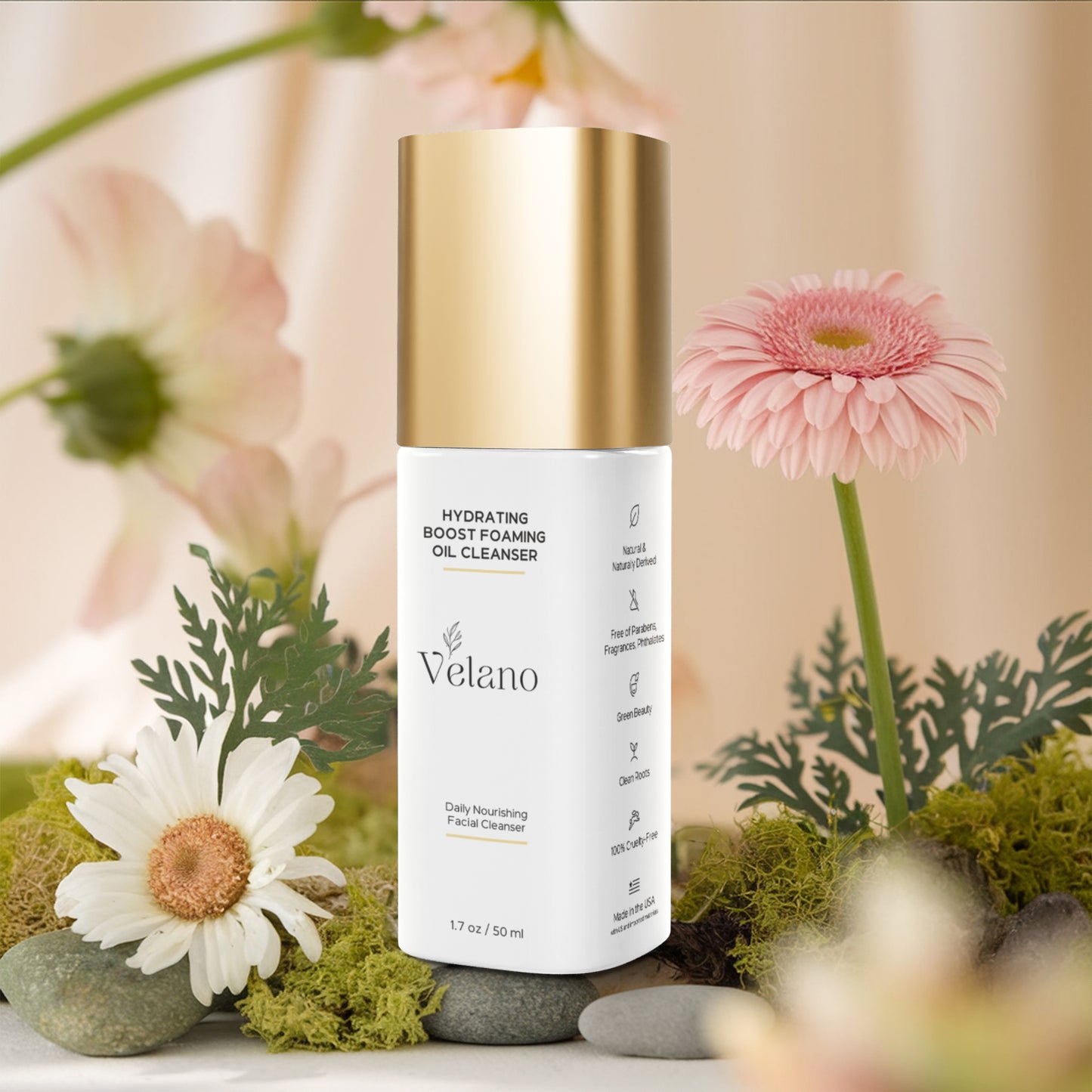 Milky Oil Foaming Cleanser Gold Cap