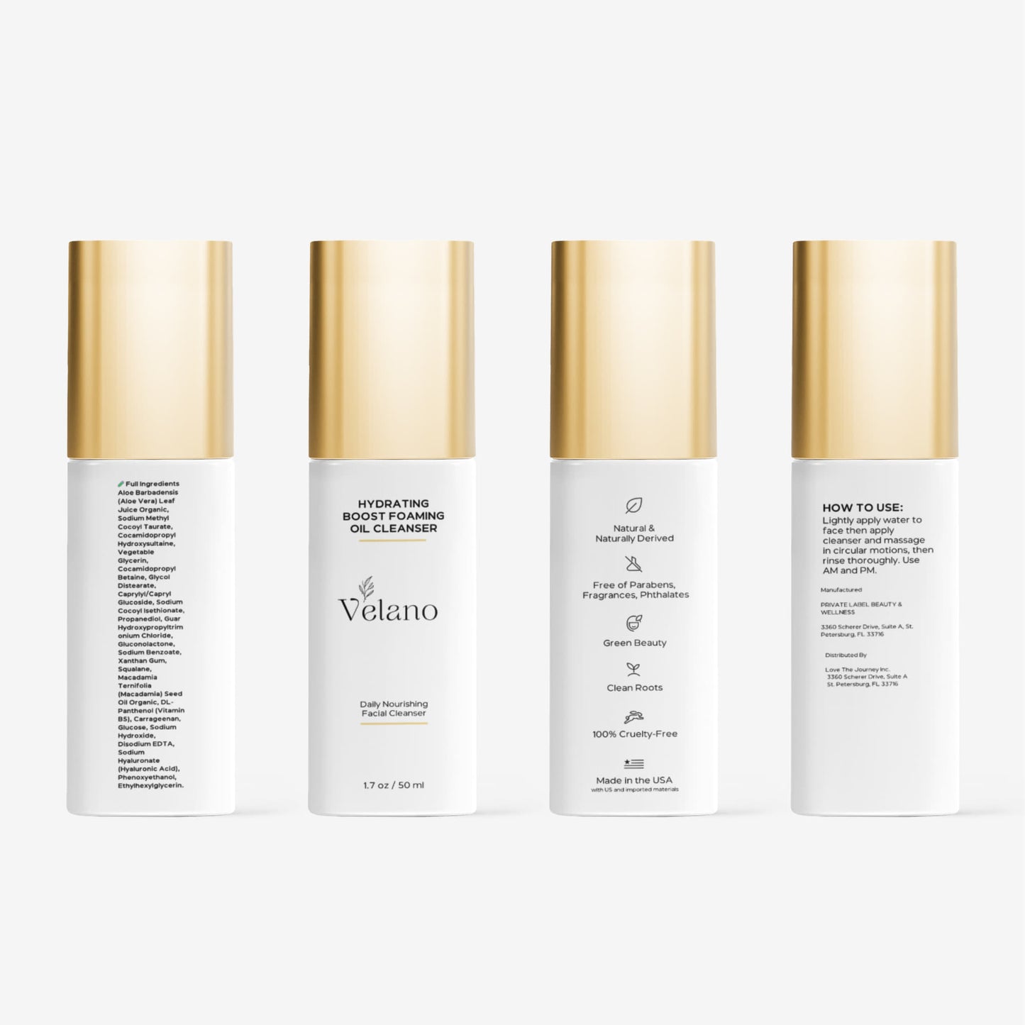 Milky Oil Foaming Cleanser Gold Cap