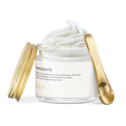 Velano's Whipped Grass-Fed Tallow Balm with Vanilla Bean