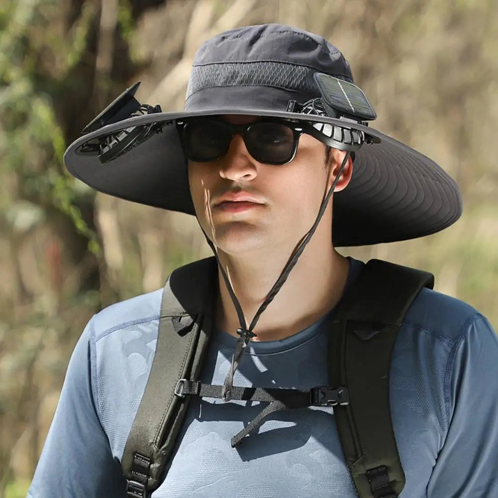 Cool Breeze Solar Fan Hat