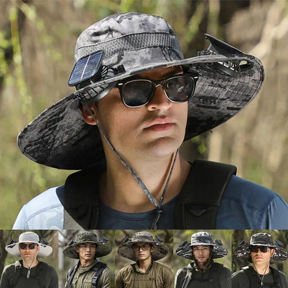 Cool Breeze Solar Fan Hat